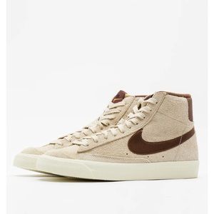 Blazer Mid '77 Premium Sneaker in Rattan/Light Chocolate/Coconut Milk NIB
